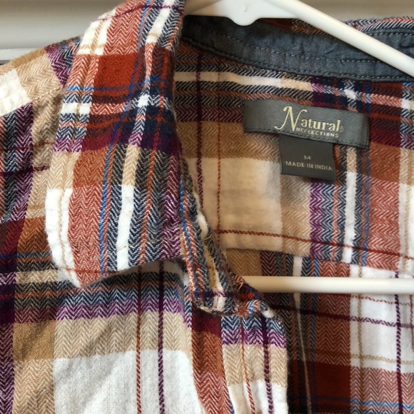 NWOT Fall flannel! Never worn! - Picture 2 of 3